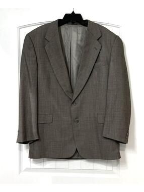 ✨ Standards by Nick Hilton Greige Blazer • Likely Wool Blend • 40R VGUC